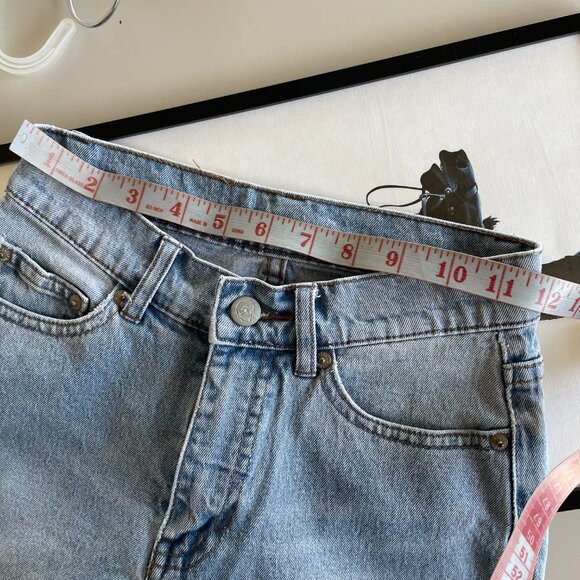 Cheap Monday Mom Jeans Light Wash High Waist - Picture 4 of 7